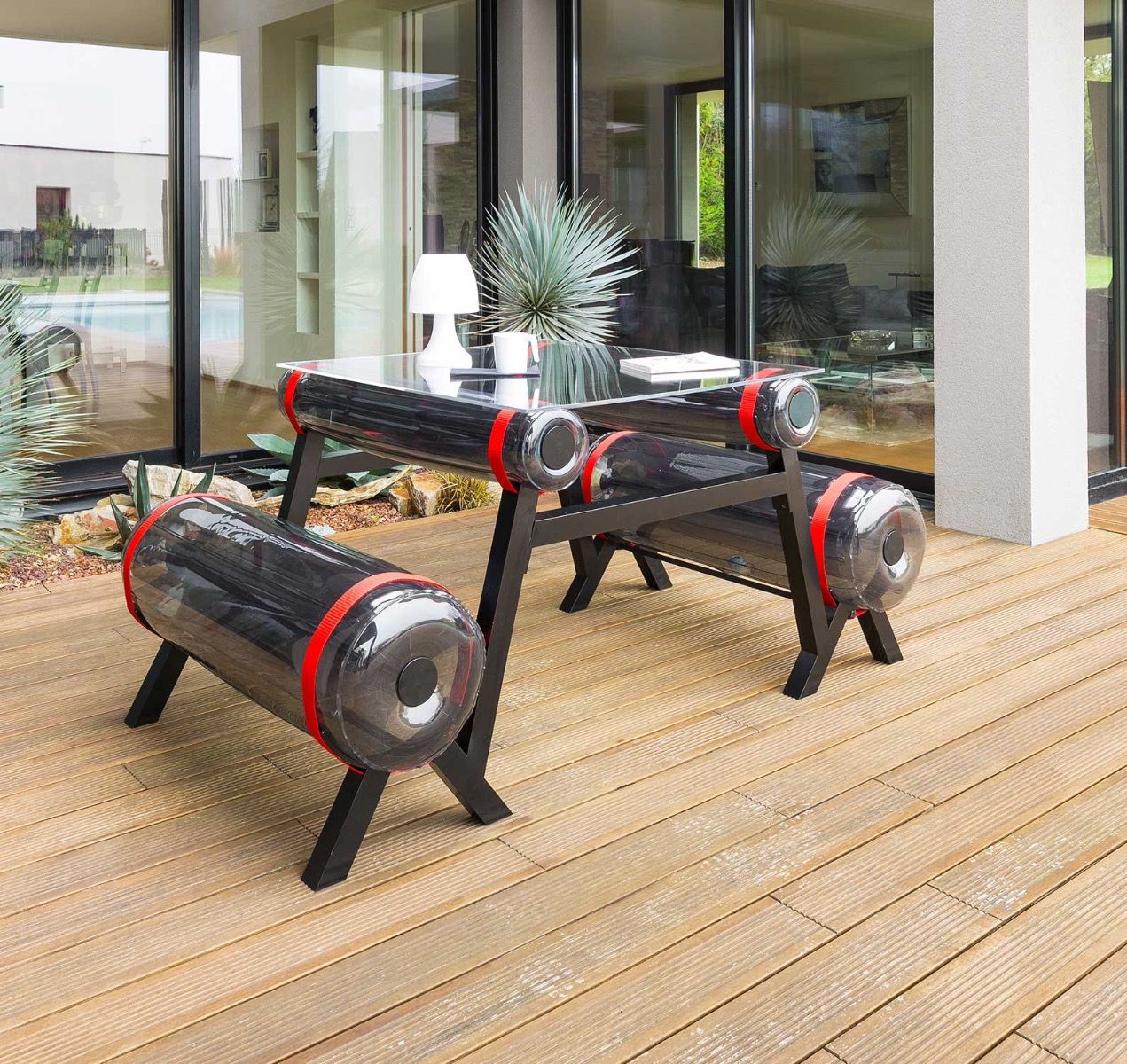 MOJOW ZIBA стол 1м50 Черный TZCN1504NC - Вид №1