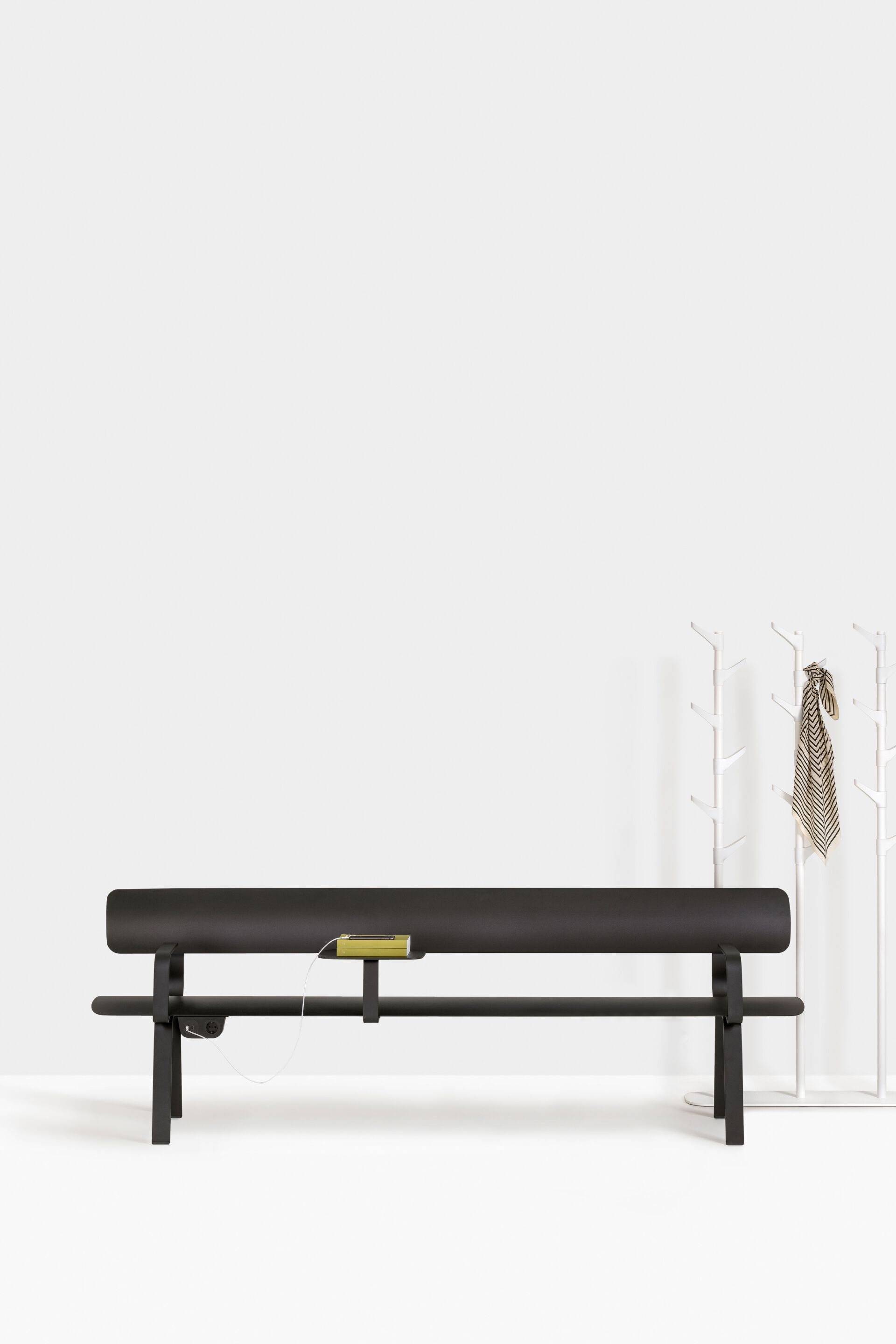 Стальная скамья с порошковым покрытием со спинкой FUNCTIONALS BEN ARCH-00041367 - Вид №52