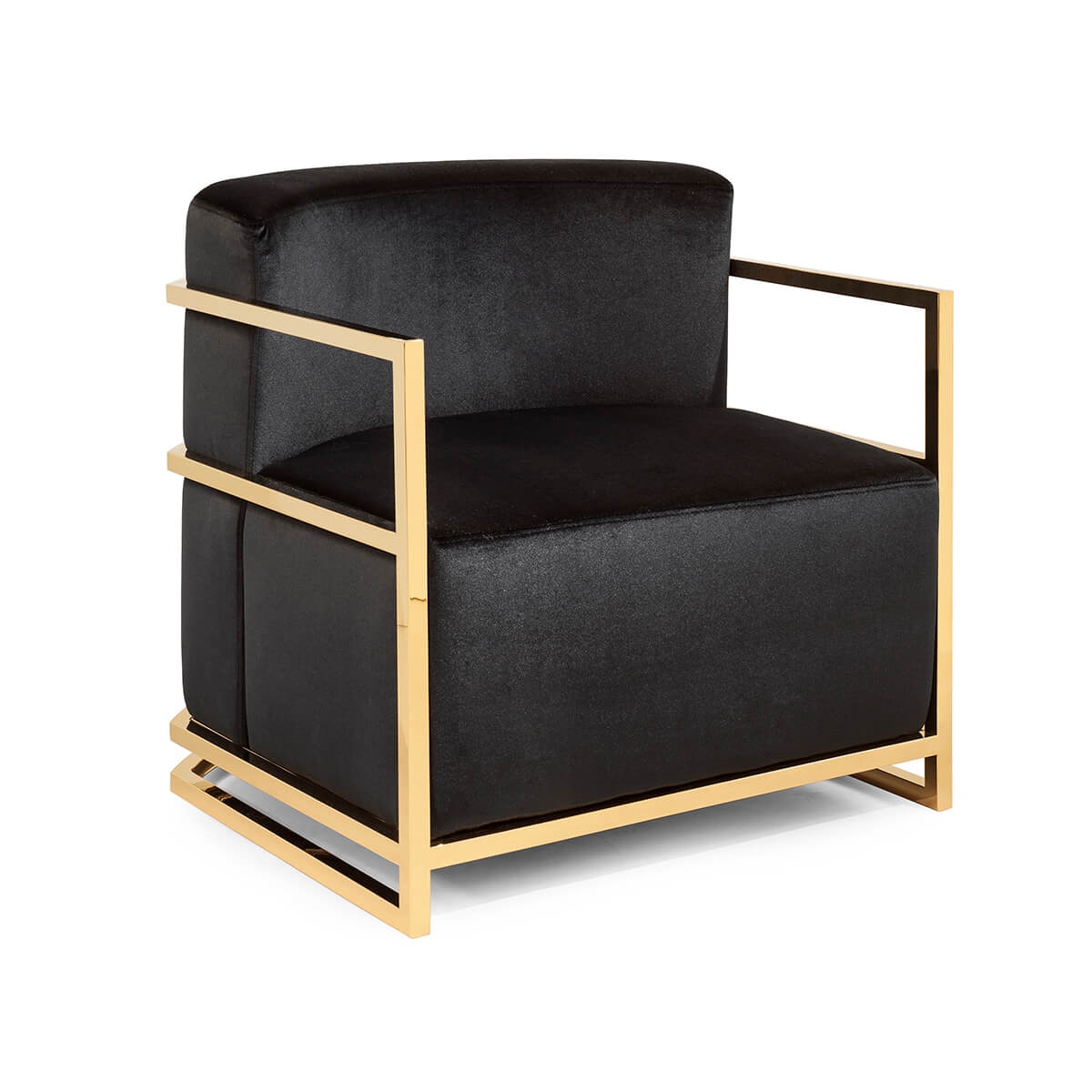 700371-90 ABHIKA КРЕСЛО JUDE BLACK  - Вид №3