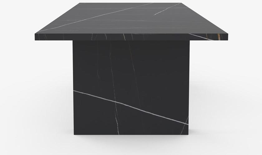 Miter Прямоугольный обеденный стол из керамогранита Uve sun-id-1349676 - Вид №1
