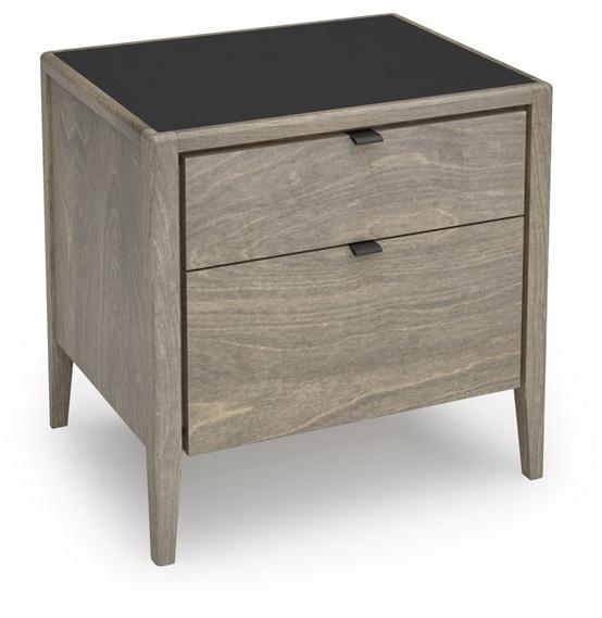 Huppé Прямоугольная прикроватная тумбочка из березы с ящиками Edmond 1344c - 1343c HUPPE - Вид №1