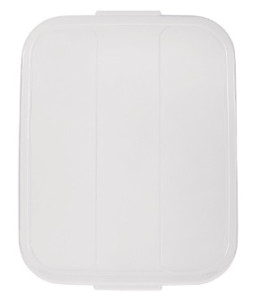 К-3 Крышка 510х380 (прозрачный) Цветочная коллекция