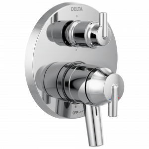 T27959-BL Трим клапана Contemporary Monitor® серии 17 со встроенным переключателем на 6 положений Delta Faucet Delta Матовый черный