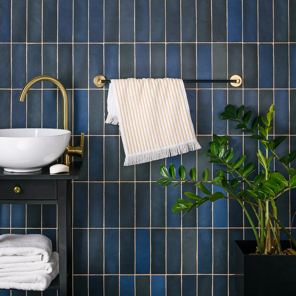 Держатель для полотенца Moroshka Oro Nero 60 см цвет чёрный/золотой STLM-2159533 - Вид №5