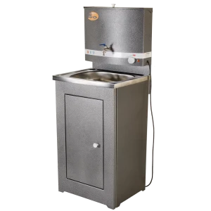 Умывальник Вихрь Люкс с подогревом нержавеющая сталь цвет серебристый