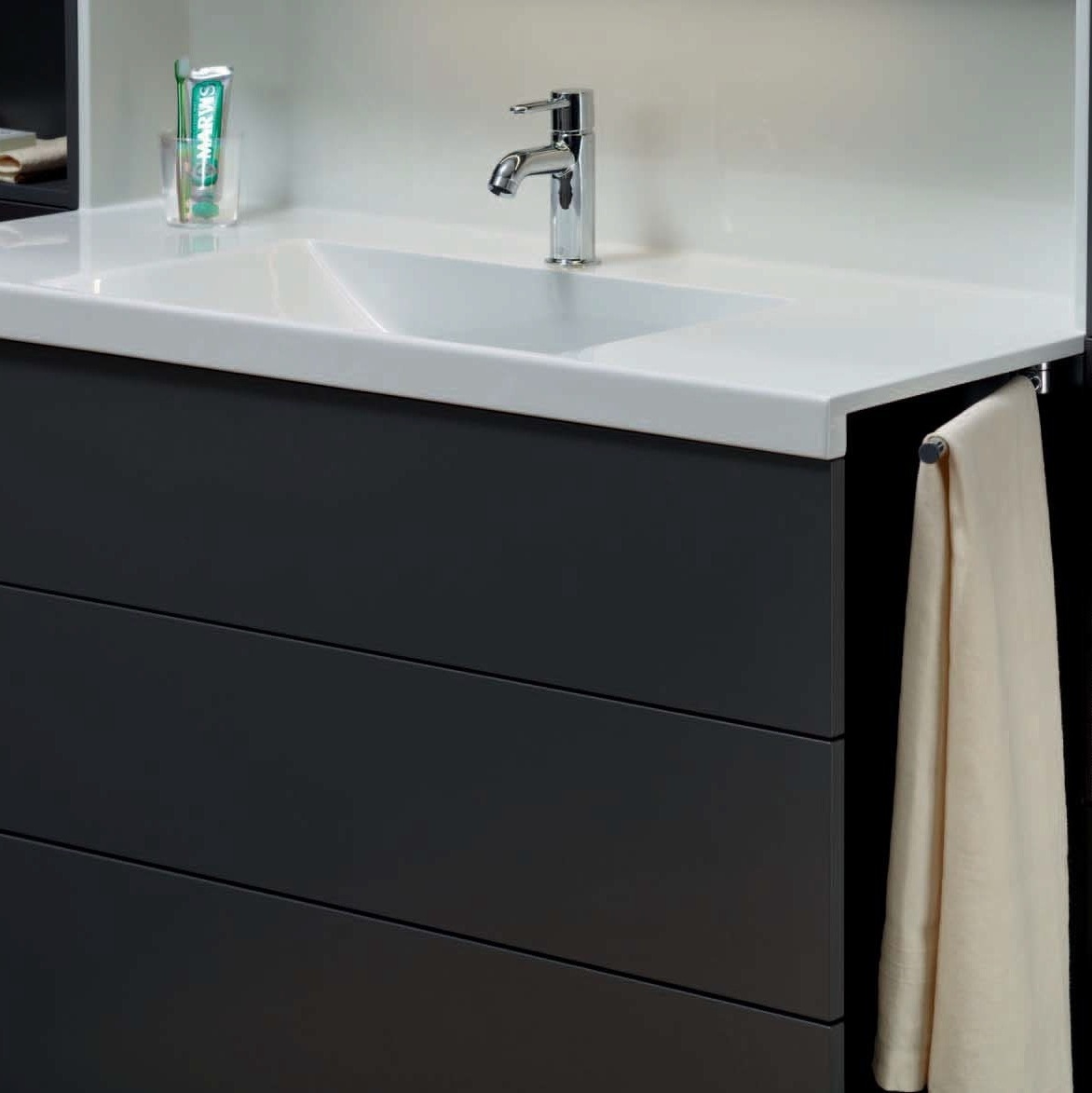 Композиция № 2 Conceptwall Collection комплект мебели для ванной комнаты Burgbad 41940 - Вид №2