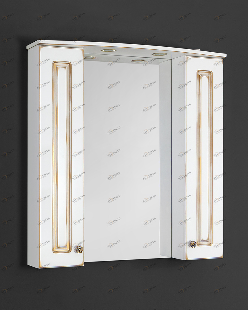 Зеркало Прованс 90 с подсветкой Santreyd 4698