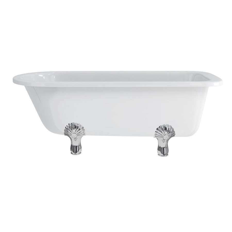 Burlington Односторонняя ванна Blenheim с роскошными ножками с ножками Luxury Claw в белом цвете E2 L1W  - Вид №3