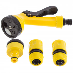 18381403 Набор Пистолет-распылитель для полива с коннекторами 1/2" 5 режимов