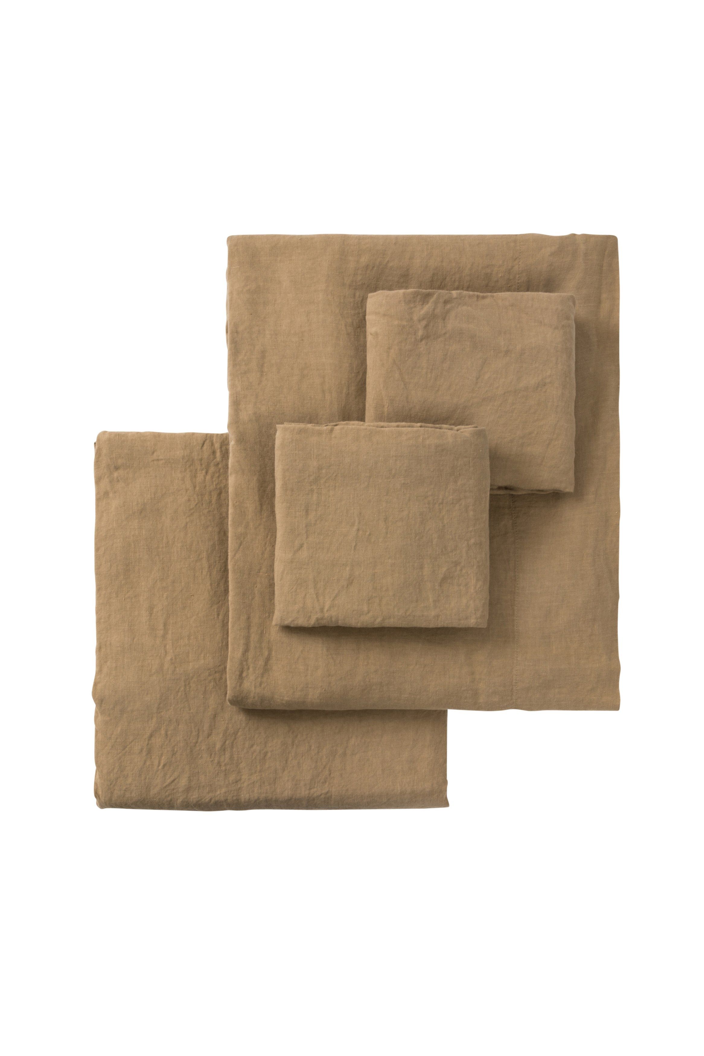 Комбинированная однотонная кровать из льна Lanerossi LIPARI ARCH-00036447 - Вид №29