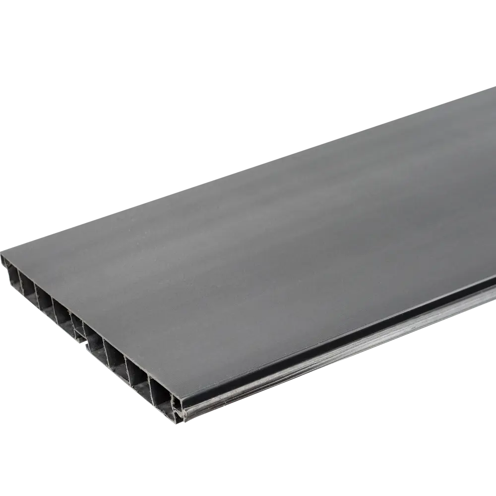 Цоколь для кухни 240х15 см, ПВХ, цвет чёрный Santreyd STLM-2136933