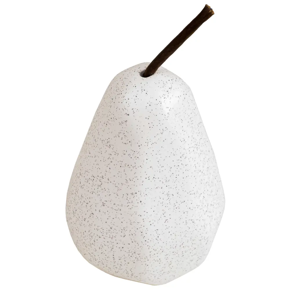 Керамическая фигура Dream River Груша - белый декор для интерьера 89432370 STLM-1577880