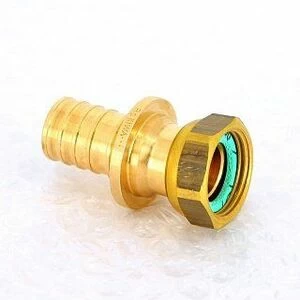 REHAU Муфта надвижная с накидной гайкой ВР 25х3/4" RAUTITAN RX бронза
