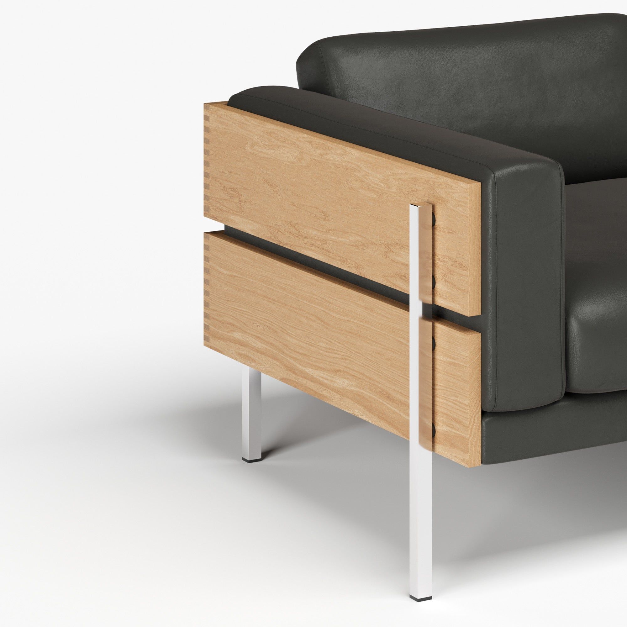 2-местный кожаный диван Case форум ARCH-00053331 - Вид №7