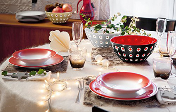 Салатница Le Murrine 25 см серая Guzzini 279425148 - Вид №2