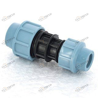 Муфта 40 х 32 обжим для труб ПНД UNIDELTA 1002040032