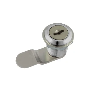 Замок почтовый 6103 с изогнутой планкой цвет никель