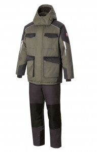 5037894 Костюм утепленный серый хаки графит STATUS  Зимняя спецодежда  размер 48-50/182-188