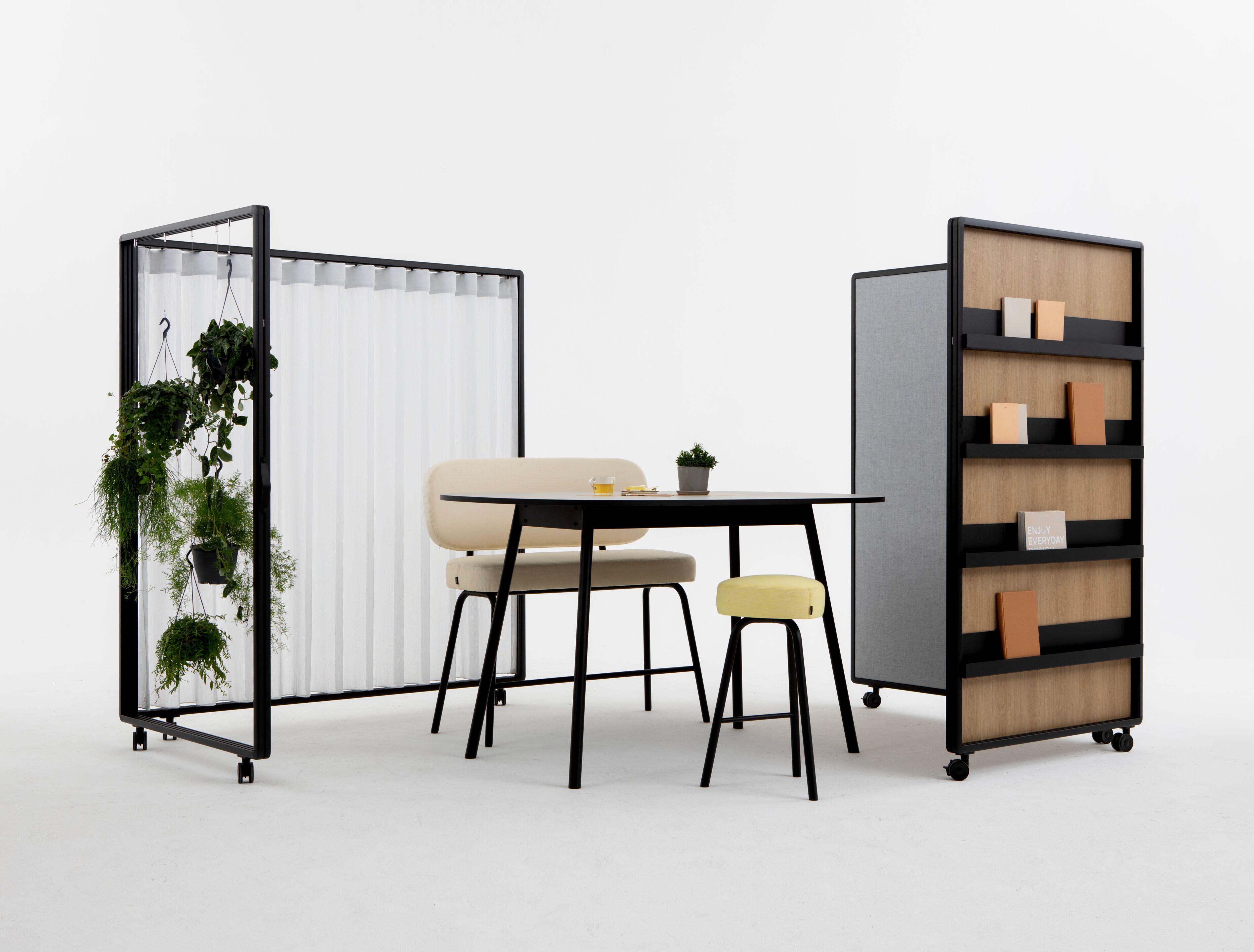 Офисная перегородка / алюминиевая подставка для унитаза с порошковым покрытием Cascando патио ARCH-00097255 - Вид №1