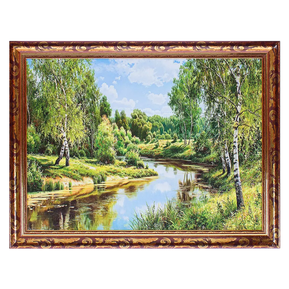 Постер в раме 30х40 см «Березы» Santreyd STLM-2190051