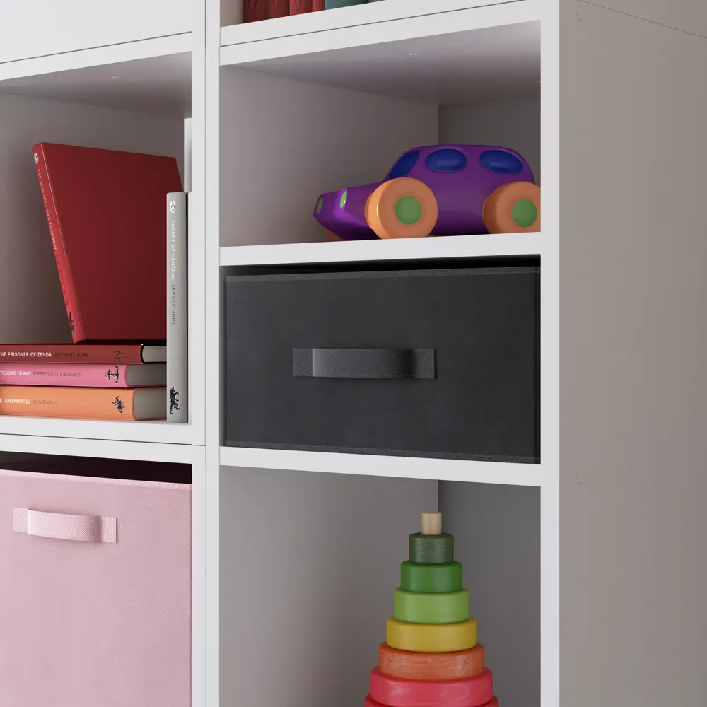 Короб Spaceo KUB 15x31x31 см 14.4 л спанбонд цвет чёрный STLM-2025810 - Вид №2