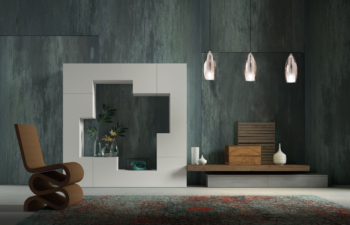 Металлический подвесной светильник из боросиликатного стекла Cangini & Tucci флейта ARCH-00030198 - Вид №2