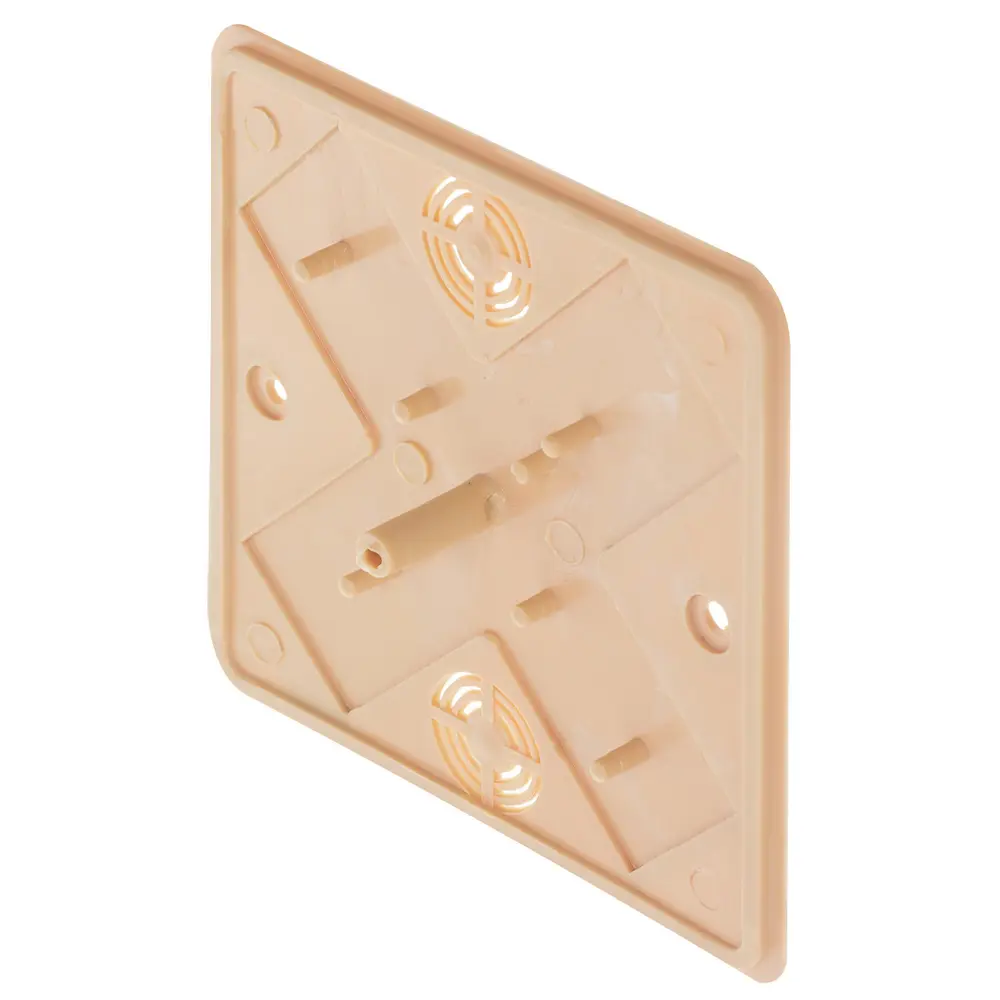 Коробка распределительная ОП 100х100х29 мм цвет дуб Santreyd STLM-2073298 - Вид №1