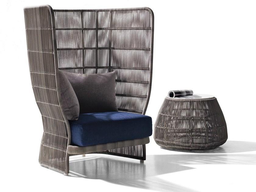 B&B Italia Outdoor Круглый садовый столик из полиэтилена Canasta '13 sun-id-1504648 - Вид №2