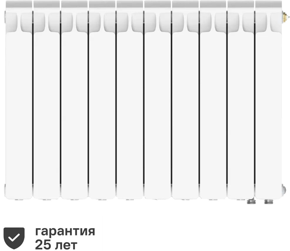 Rifar Monolit 500: Биметаллический радиатор с монолитным сердечником 18722917