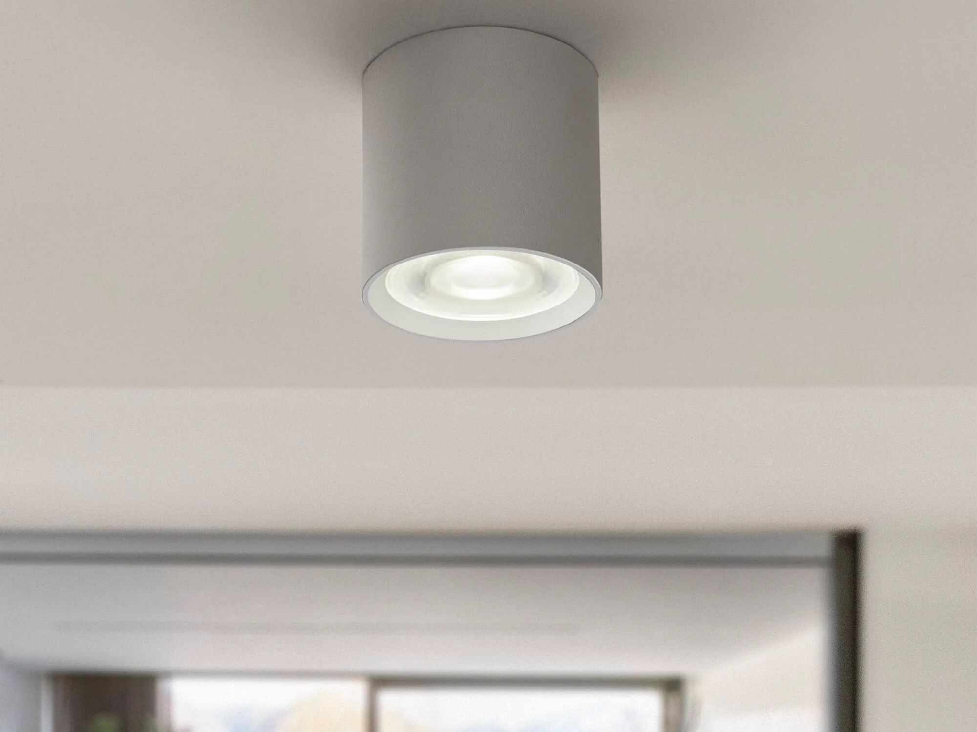 Алюминиевый потолочный светильник с порошковым покрытием Ideal Lux точка ARCH-00039891 - Вид №2