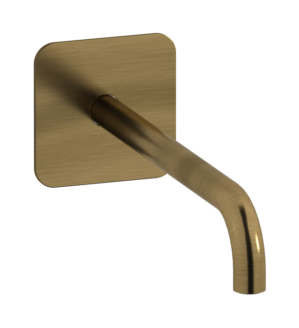 Длинный настенный излив для ванны WE ARE IB rx328mb_22 Modern Bronze Reflex