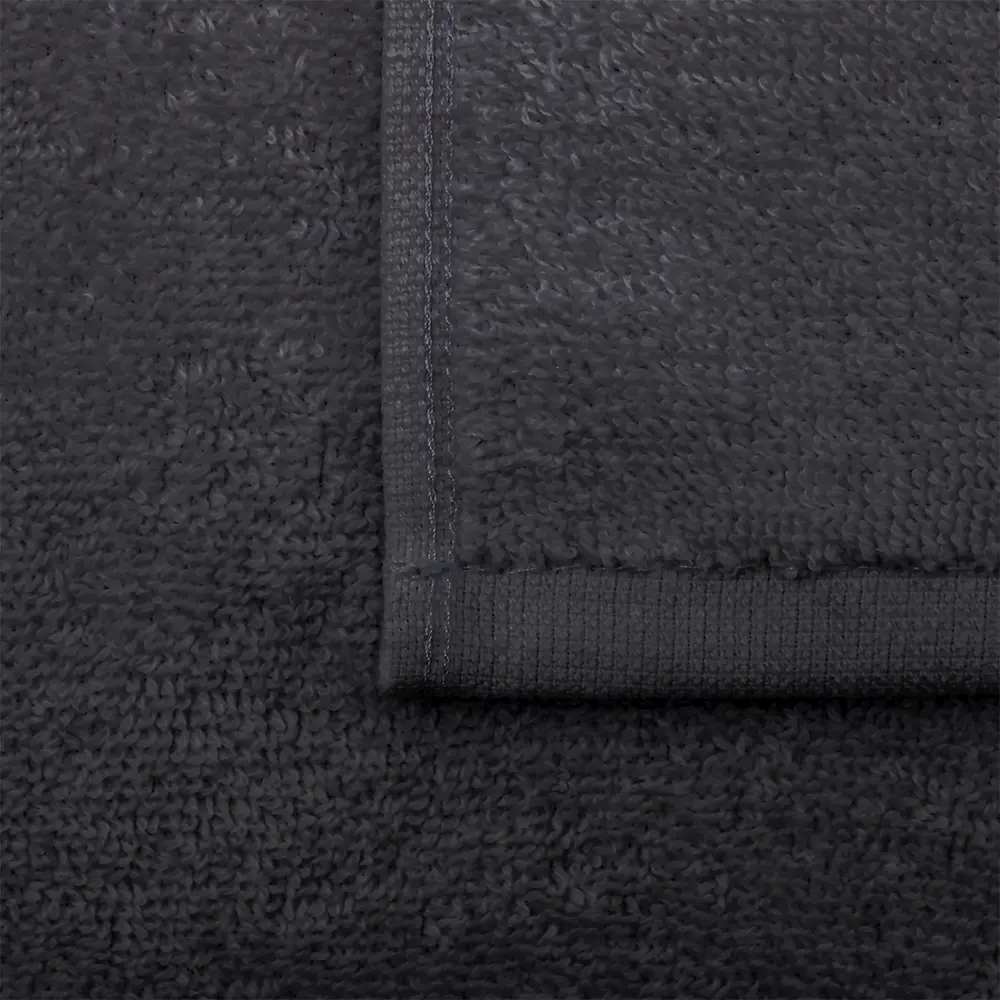 Махровое полотенце BRAVO Enna Black - черное 30х60 см 89367710 STLM-1055540