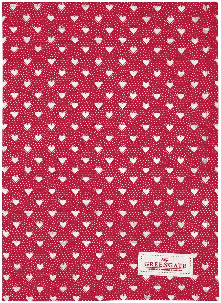 Полотенце Penny red 50x70 см Greengate COTTEAPNY1012