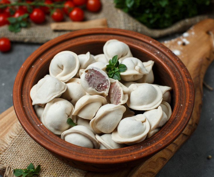 5784 Пельмени с бараниной и говядиной Вкусляндия  - Вид №1