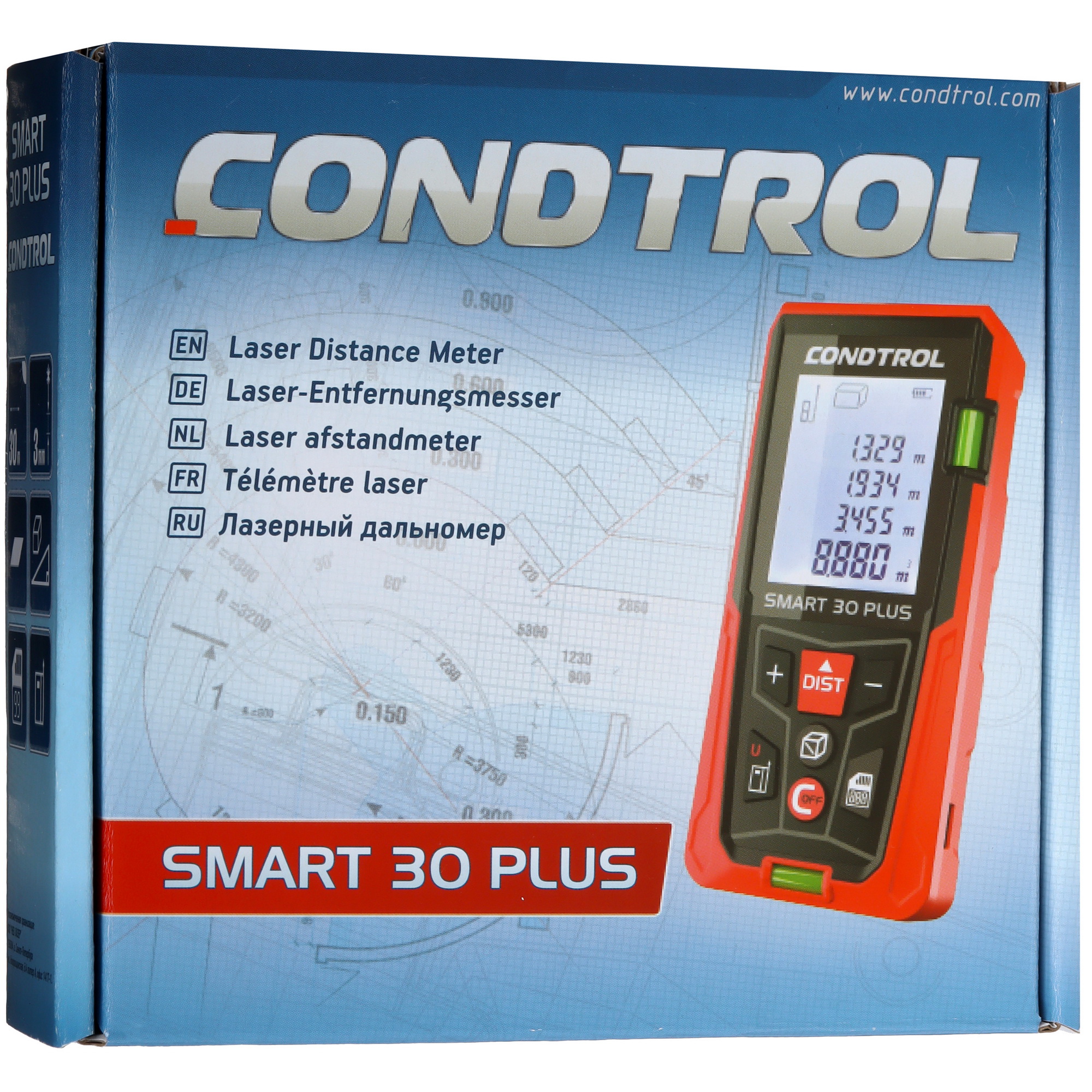 Лазерный дальномер Condtrol Smart 30 Plus 5462244 STDN-0064870 - Вид №7