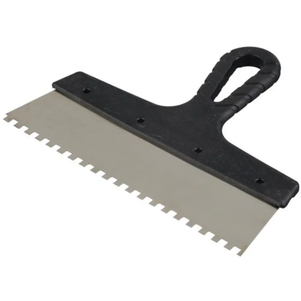 Шпатель зубчатый Jettools 250 мм нержавеющая сталь зуб 6x6 мм STLM-2210618