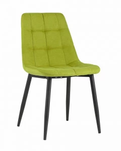 Стул со спинкой зеленый "Канзас" STOOL GROUP ДИЗАЙНЕРСКИЕ, ИНТЕРЬЕРНЫЕ 00-3946287 Зеленый