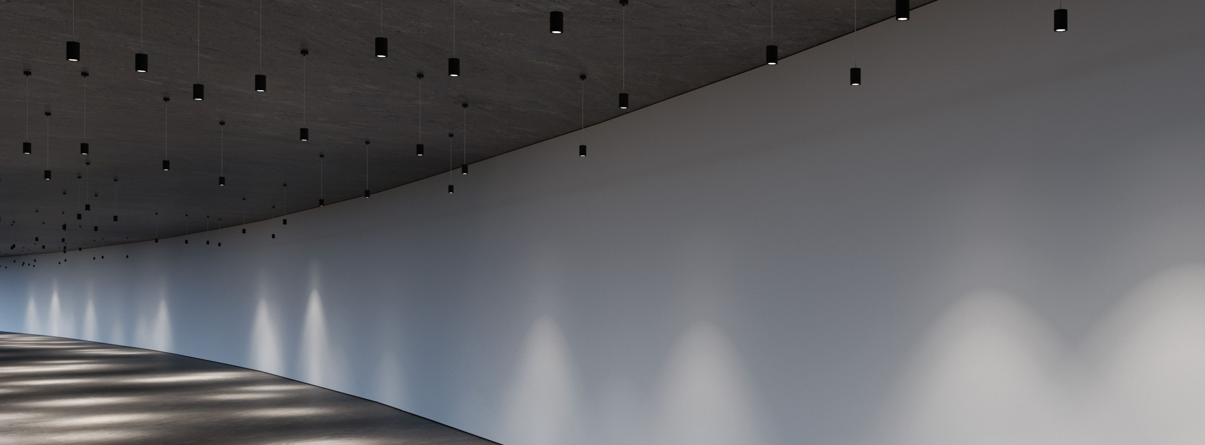 Круглый алюминиевый светодиодный потолочный светильник Letroh поверхность ARCH-00017399