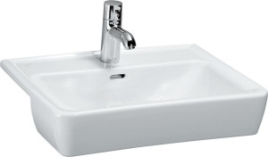 H8129610001091 Раковина полувстраиваемая LAUFEN PRO