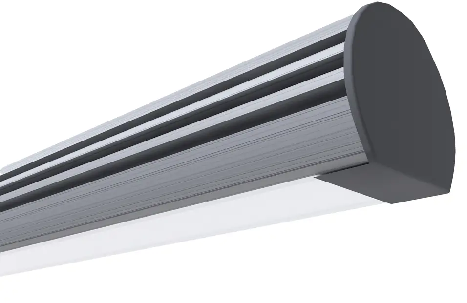 APEYRON Круглый профиль для светодиодной ленты 1м с рассеивателем 84601259