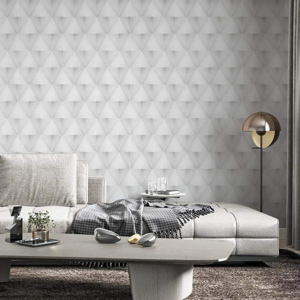 Обои флизелиновые Palitra Home Evolution 2 серые 1.06 м 71842-14 STLM-2088925 - Вид №2