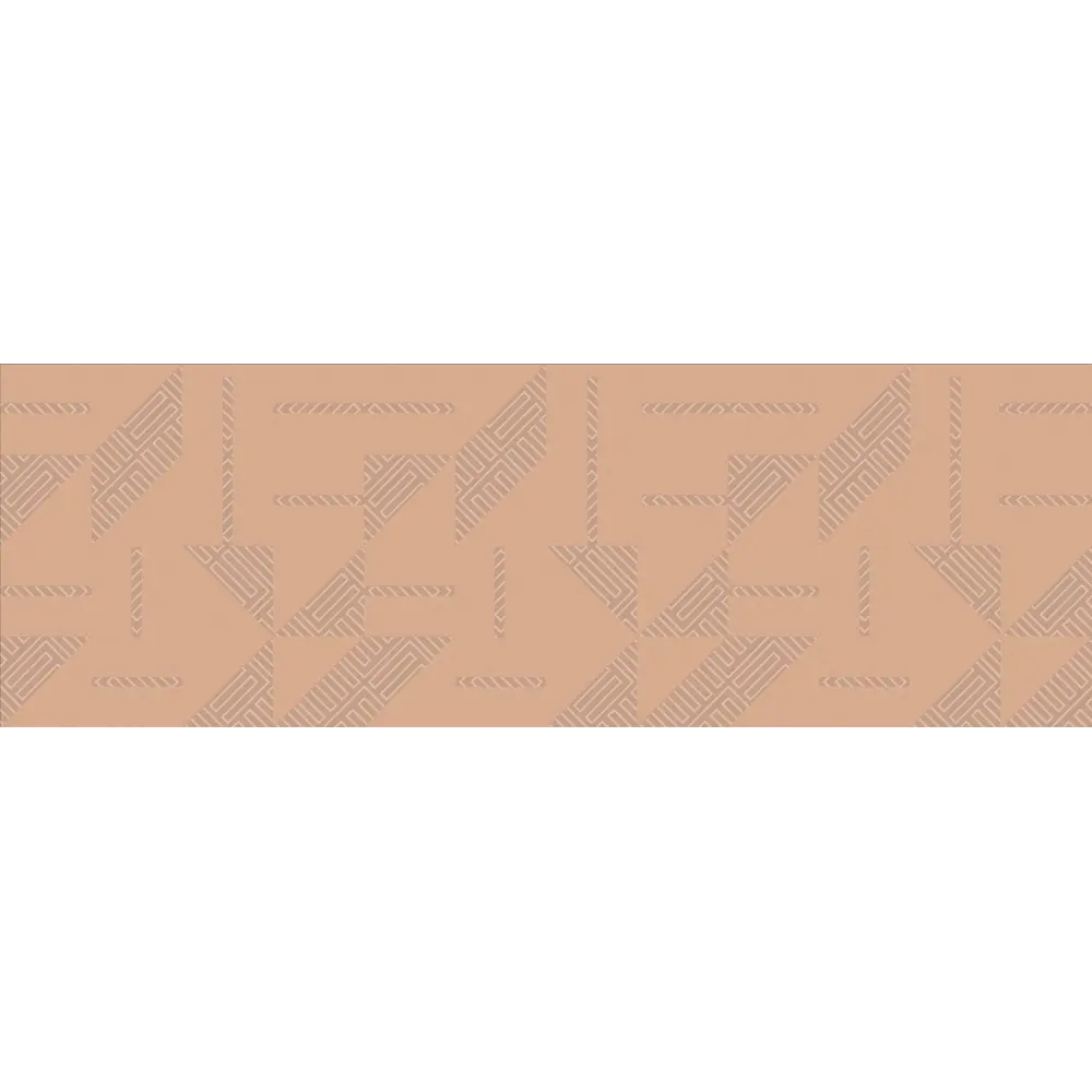 Плитка настенная Керамин Сонет 1Д 25x75 см 1.69 м² матовая цвет розовый STLM-2182343