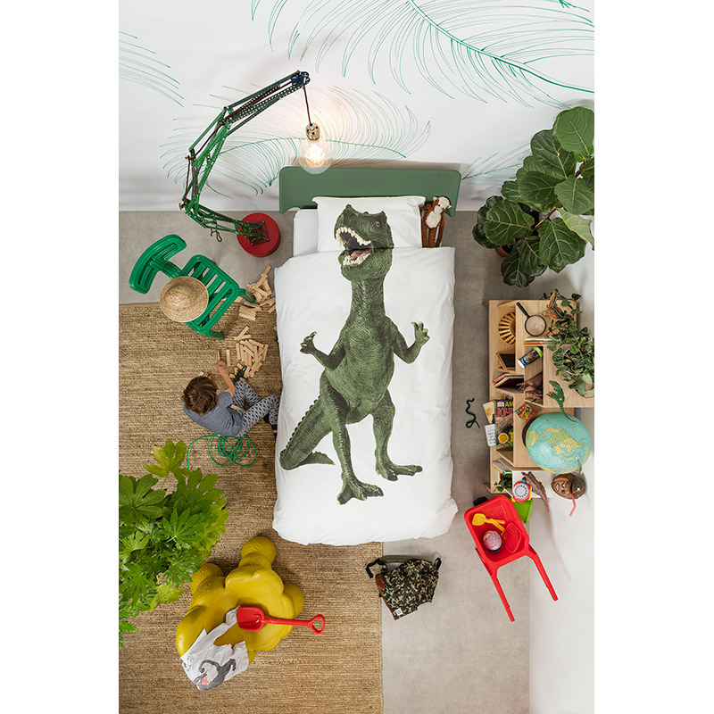 Комплект постельного белья  "Тираннозавр Рекс " 150х200 см SNURK DINOSAURUSREX150X200CM - Вид №4