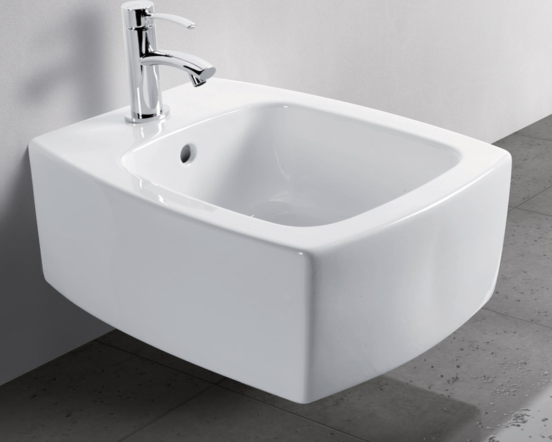 S521T0R0V1.100 Подвесной унитаз прямоугольный A. e T. Italia SQUARE Белый глянцевый AeT ITALIA - Вид №2