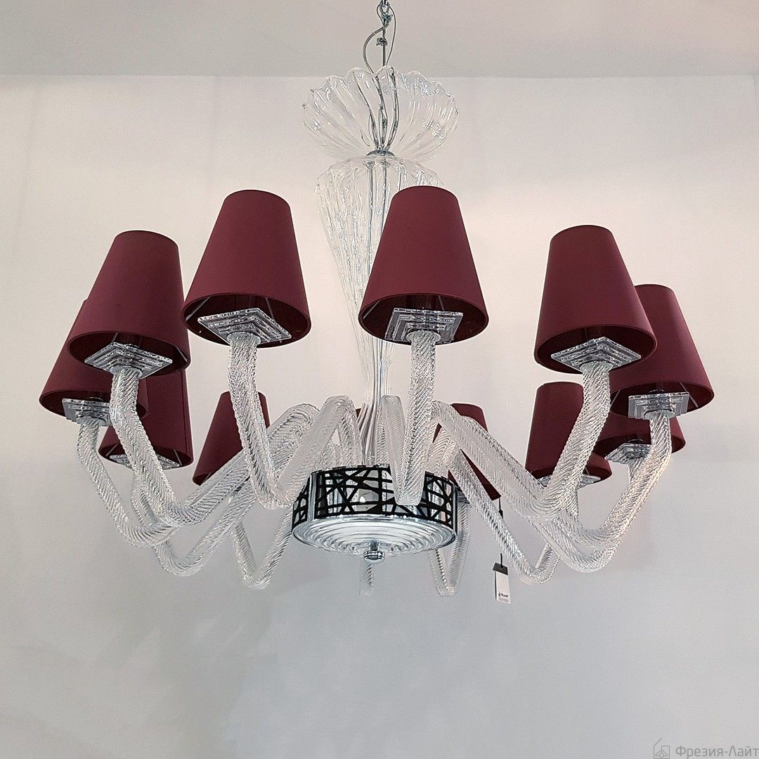 Italamp 2420/12 cromo/SW люстра подвесная 97896