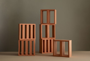 Трехмерный терракотовый элемент для перегородок