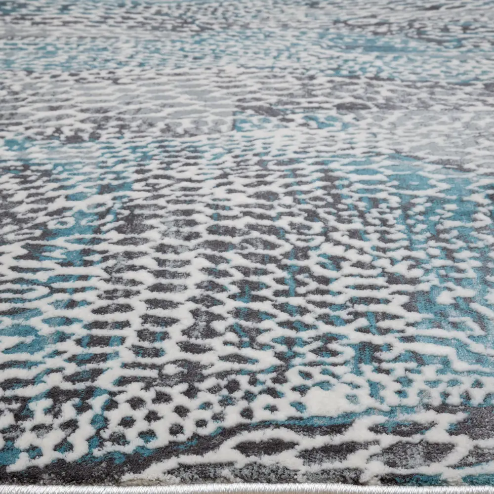 Ковер полиэстер Берлино 1601 L 160x235 см цвет бирюзовый CTIM STLM-2180317 - Вид №4