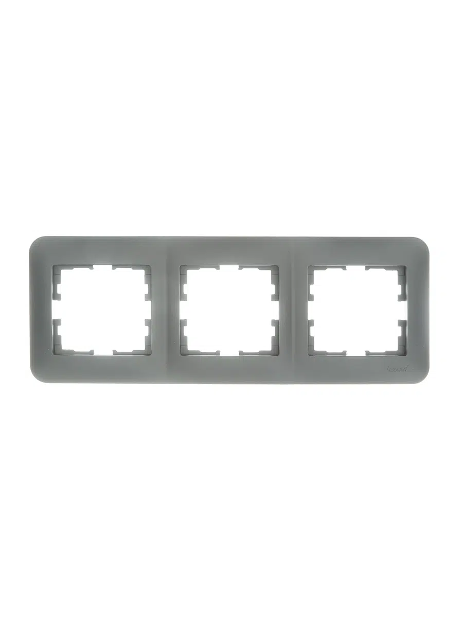 ASTI Рамка 3-ая горизонтальная б/вст платина LEZARD 7081-3500-148