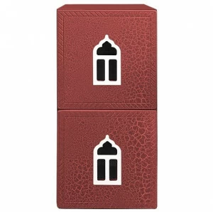 Полка детская вертикальная "Венеция" МАНДАРИН ВЕНЕЦИЯ 178671 Красный