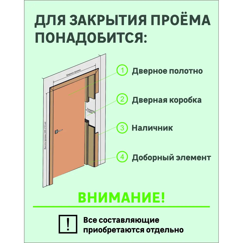 Дверь межкомнатная со стеклом Стелла 80x200 см эмаль цвет слоновая кость с замком и петлями 82379847 STLM-2212218 VFD  - Вид №9